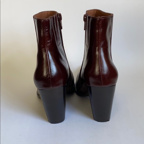 NEW Jeffrey Campbell Flynn Burgundy Boots Size 7 - Picture 8 of 16